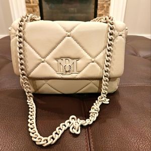 NEW Badgley Mischka Small Quilted Studded bag NWT